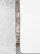 Handmade Silver Metal Rectangle Wall Mirror
