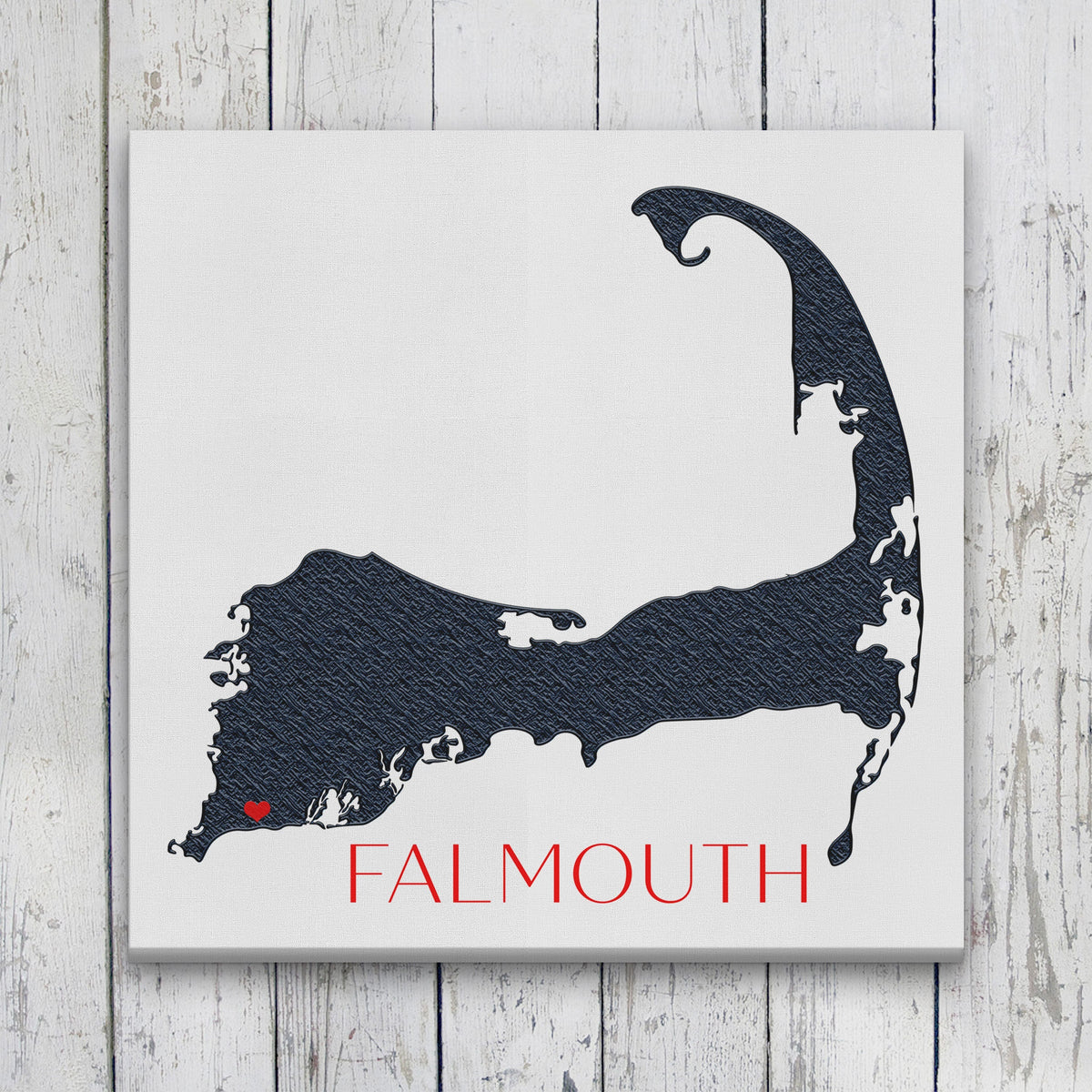 Cape Cod Canvas Customizable Silhouette Wall Decor, photo 3 of 10