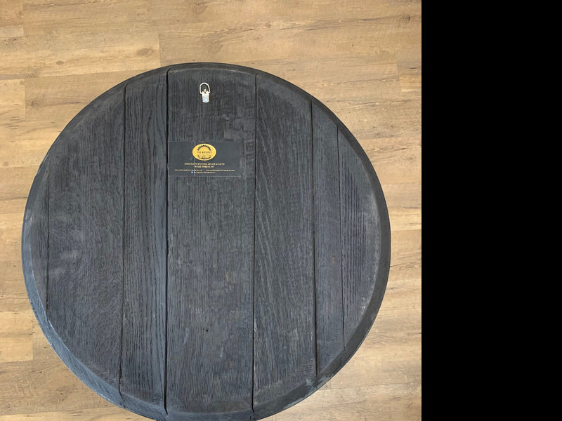 Custom Commemorative Photo Engraved Whiskey Barrel Head