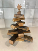 Bourbon Barrel Christmas Trees- Two sizes available