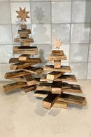 Bourbon Barrel Christmas Trees- Two sizes available