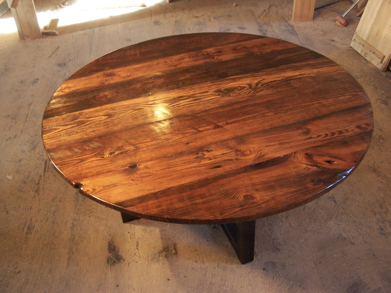 Round Coffee Table Wood, Rustic Round Table, Extra Large Table, Solid Wood Table, Reclaimed Wood Coffee Table, Large Round Coffee Table