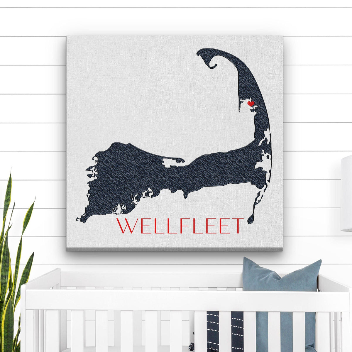 Cape Cod Canvas Customizable Silhouette Wall Decor, photo 4 of 10