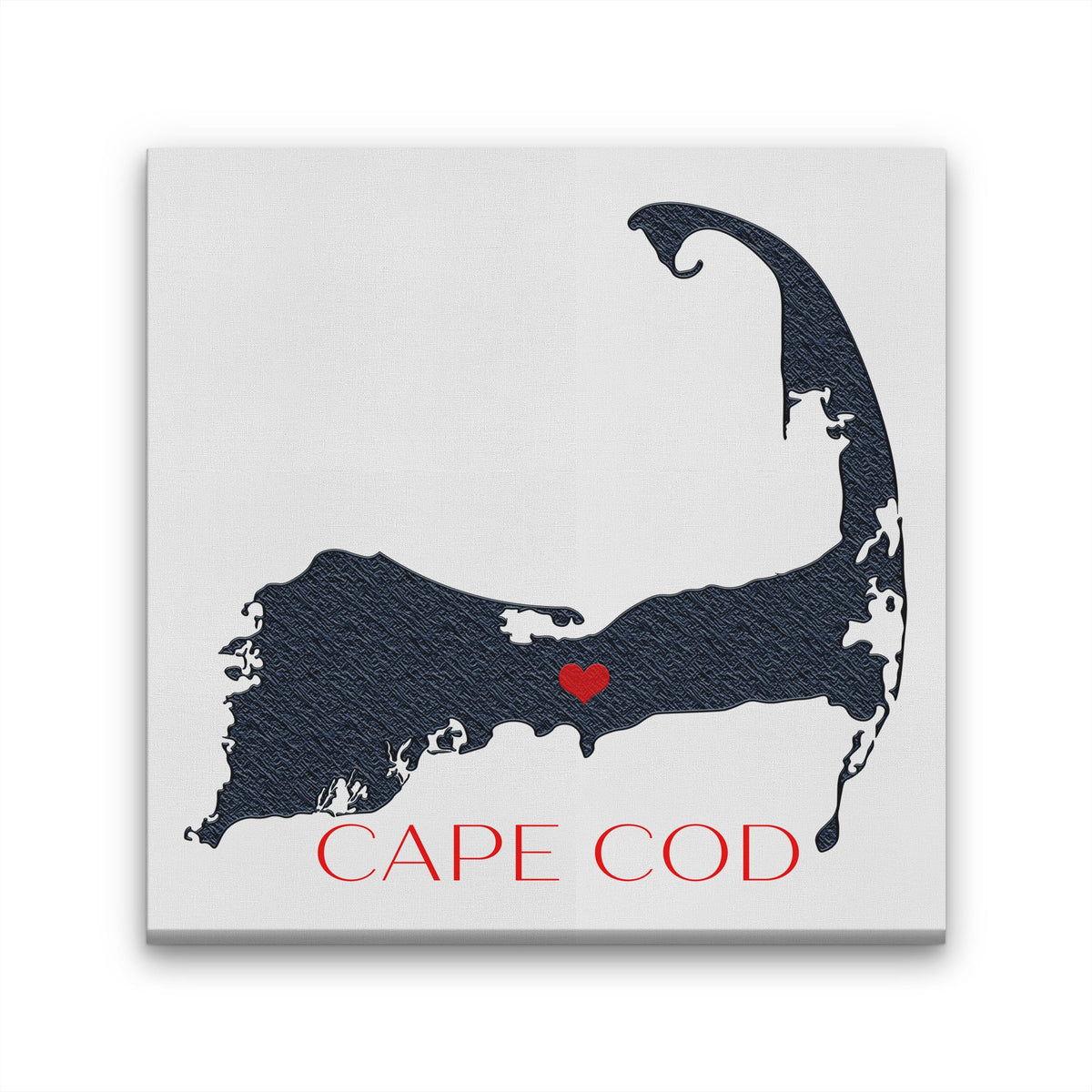 Cape Cod Canvas Customizable Silhouette Wall Decor