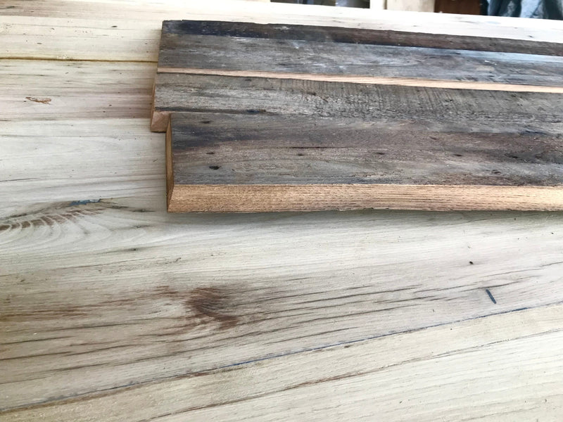 Rustic Weathered Reclaimed Wormy Chestnut Wood Planks for DIY Crafts, Projects and Decor