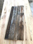 FREE SHIPPING - Rustic Weathered Reclaimed Wormy Chestnut Wood Planks for DIY Crafts, Projects and Decor