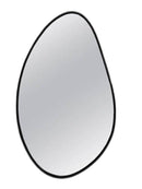 Asymmetrical Silver Wall Mirror