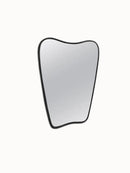 Italian Brass Curved Mirror