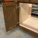36 Inch Rustic Shaker Single Sink Bathroom Vanity with Drawers on the Right