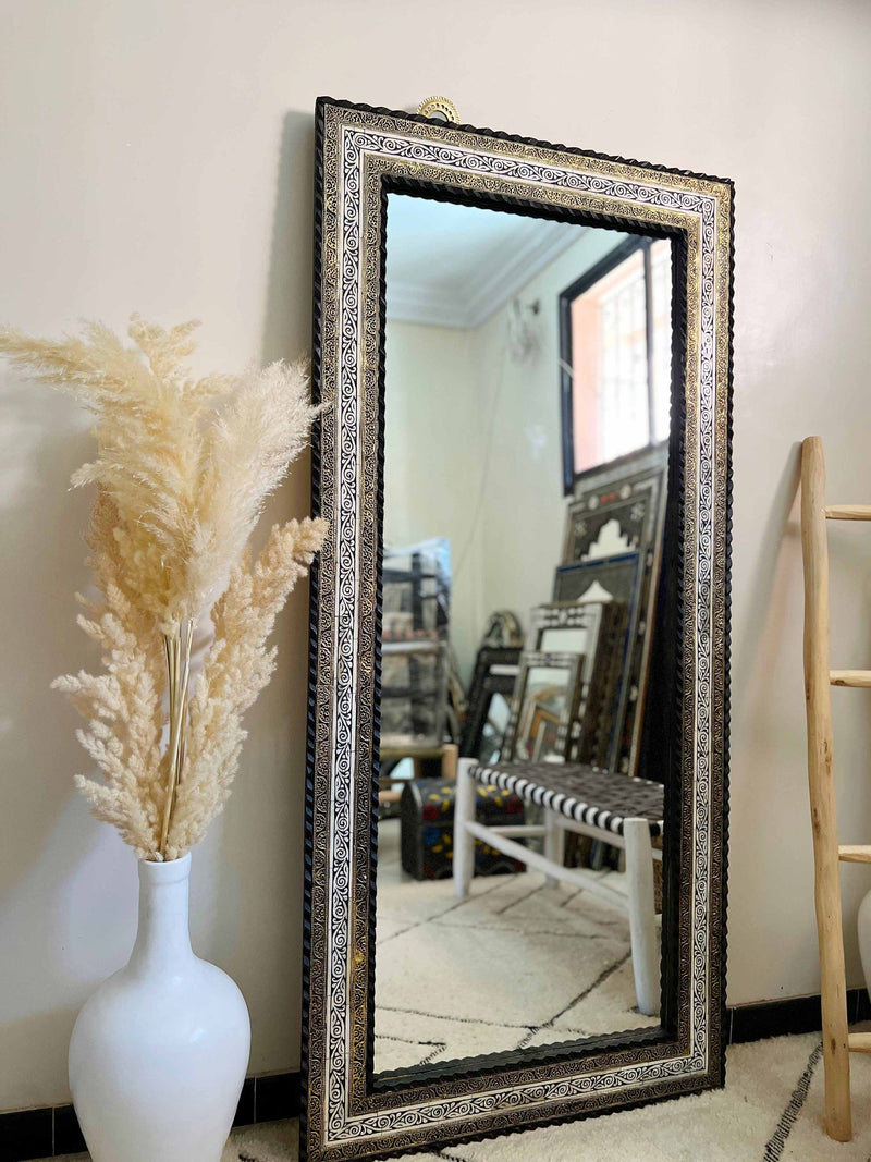 Full Length Mirror - Handmade Floor Mirror  63"