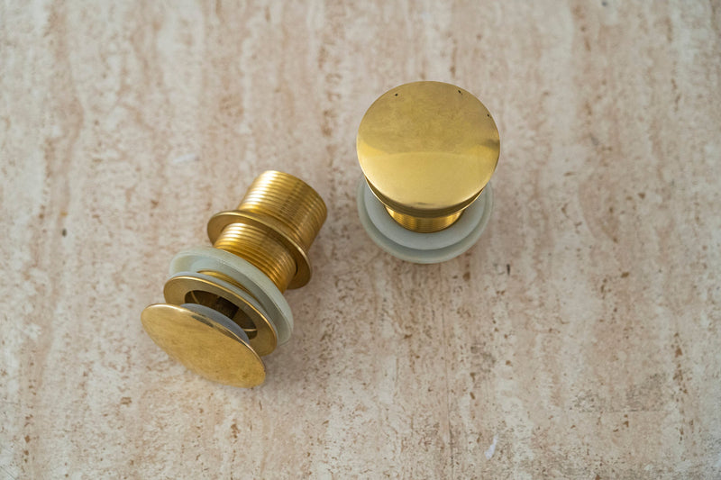 Solid Brass Pop up Drain Sink 1-1/4 Bathroom sink