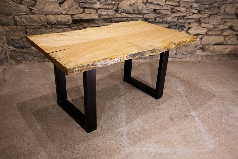 Custom Sizing - Live Edge Dining Table, Slab Table, Live Edge Slab Table, Modern Farmhouse / Slab Dining Table, Customizable