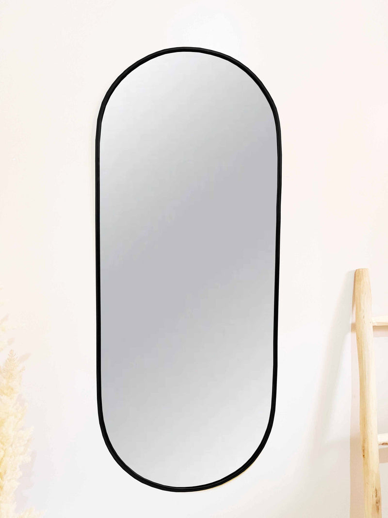 Brass Wall Mirror - Capsule Design