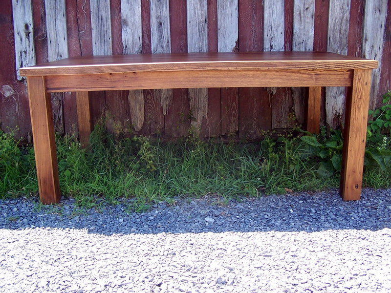 Wormy Chestnut Table, Farmhouse Table, Wood Table, Dining Table, California Table, Reclaimed Table, Antique Dining Table, Plank Table