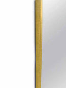 Rectangular Brass Mirror | Gold Wall Mirror