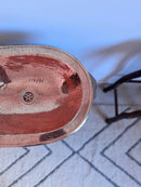 Brass Bathroom Sink - Hammered Oval Sink