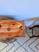 Copper Oval Drop-in Sink