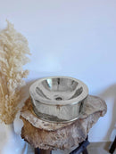 Copper Brass Basin Sink - Hammered circled Bathroom Sink