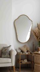 Italian Shield Mirror - Bathroom  Mirror
