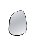 Asymmetrical Silver Brass Wall Mirrors