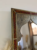 Moroccan Gold Engraved Mirror
