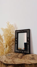 Moroccan Bone Inlay Mirror - Handmade Mirror