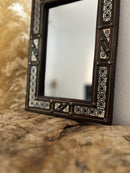 Moroccan Bone Inlay Mirror - Handmade Mirror