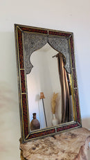 Moroccan Gold Engraved Mirror