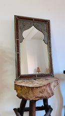 Moroccan Gold Engraved Mirror