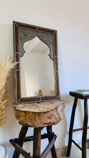 Moroccan Gold Engraved Mirror