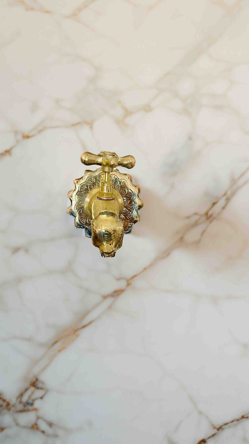 Brass Bathroom Faucet - Unlacquered Bathroom Faucet