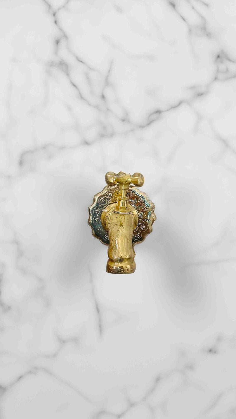 Unlacquered Brass Bathroom Faucet - Gold Bathroom Faucet