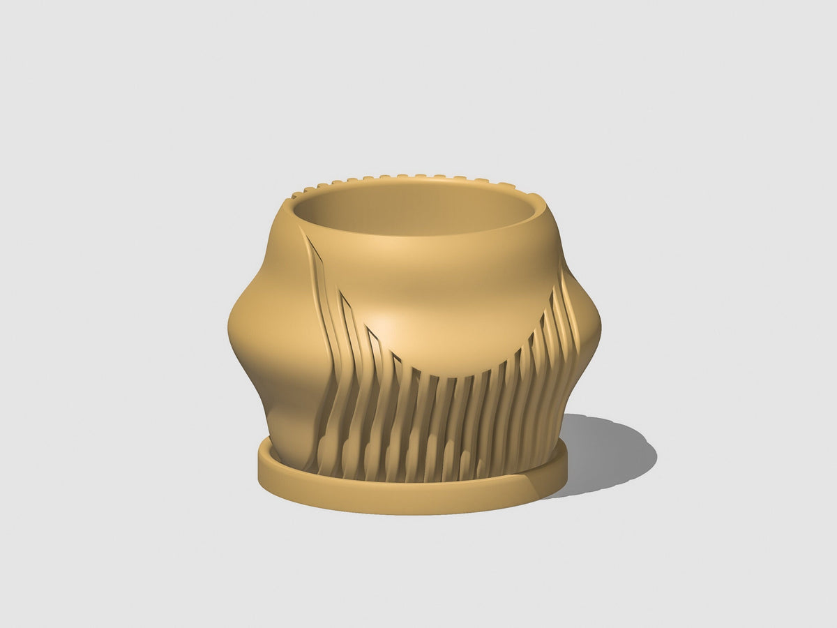 Rorqual Cascade Plant Pot with Drainage, photo 8 of 12