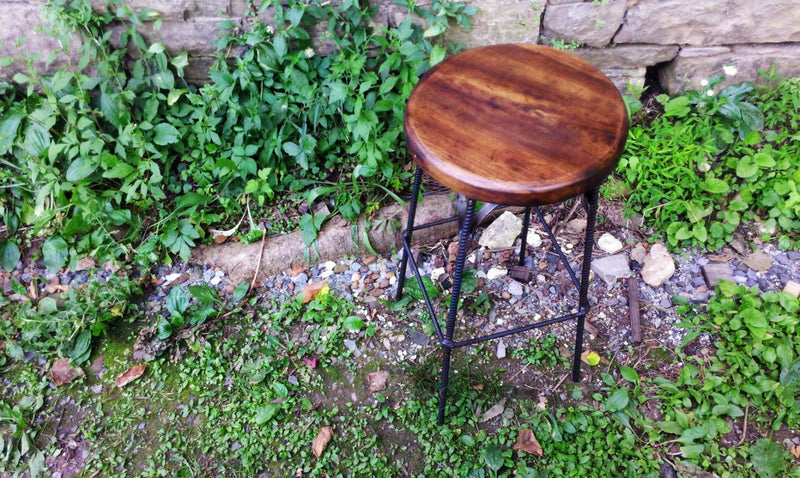 Bar Stools Counter Height, Counter Stools, Backless Counter Stools / The French Bistro Stool, Reclaimed Wood Stool, Vintage