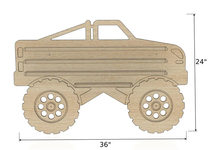 BIG DAWG- Monster Truck Toy Storage, photo 5 of 6