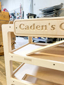CADEN- Toy Car Ramp + Storage