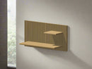 Modern Floating Wall Shelf, Unique Retro Home Decor, 3D Printed Perfume Display/Reed Diffuser Shelf, Wall Shelf Catchall, Hosting Decor Gift, EDGE