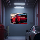 Muscle Car Neon Wall Art - UV Printed LED Plexiglass Sign for Garage, Man Cave & Racing Fans - Adjustable Light and Free Shipping