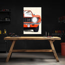 Muscle Car Neon Wall Art - UV Printed LED Plexiglass Sign for Garage, Man Cave & Classic Car Fans - Adjustable Light and Free Shipping