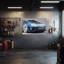 Custom Car Neon Sign - Personalized LED Garage Decor for Car Enthusiasts - UV Printed Plexiglass Wall Art - Adjustable Light & Free Shipping