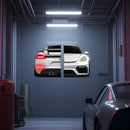Car led wall decor, Car neon light sign, Car wall art lighted,  Car led sign, Man Cave Automotive Sign,Free Shipping & Returns