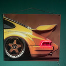 Acrylic UV‑Printed Car Neon Poster with LED Glow – Custom Sizes Available