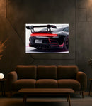 Acrylic UV‑Printed Rear Sport Car LED Art with Remote Control