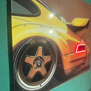 Acrylic UV‑Printed Car Neon Poster with LED Glow – Custom Sizes Available