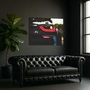 Neon Car LED Wall Art – UV‑Printed Acrylic, Glowing Edges