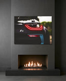 Neon Car LED Wall Art – UV‑Printed Acrylic, Glowing Edges