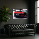 Acrylic UV‑Printed Rear Sport Car LED Art with Remote Control