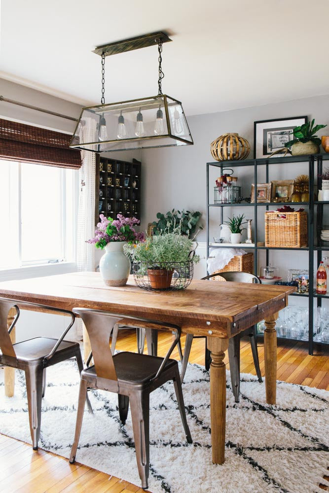 Spindle Farmhouse Dining Table