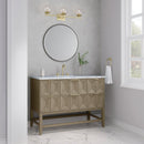 James Martin Emmeline 48" Single Bathroom Vanity, Pebble Oak