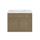 James Martin Chicago 36" Single Bathroom Vanity, Walnut Whisper